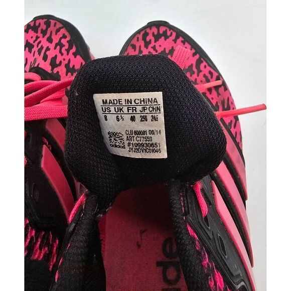 Adidas Springblade Women's Running Shoes Pink & Black Size 8 - Picture 2 of 9